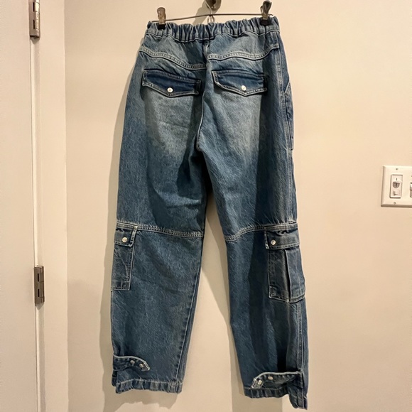 We the Free Denim Utility Pants - Picture 2 of 3